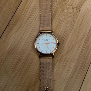 Rose gold Eddie Borgo watch